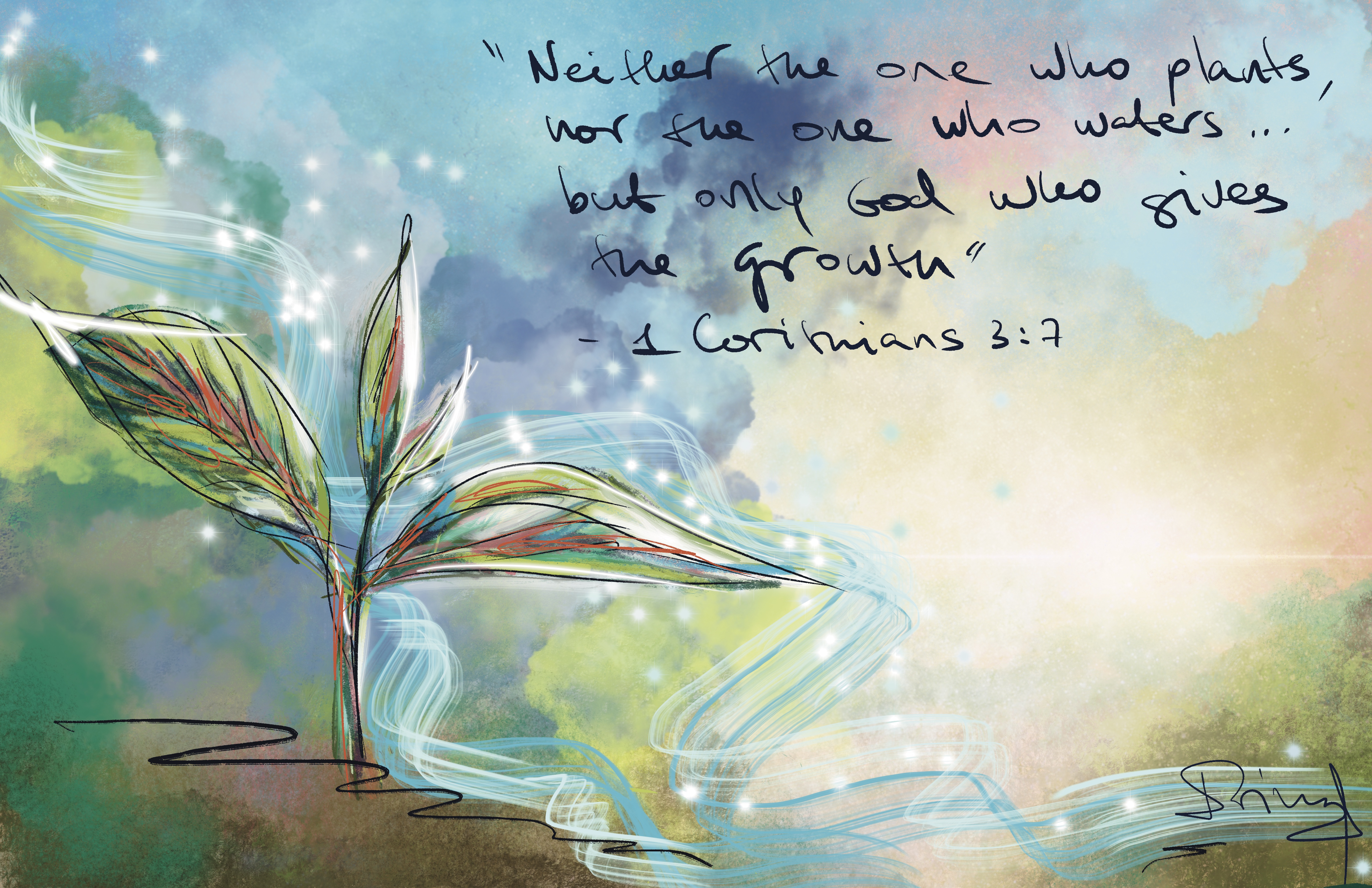 “I planted, Apollos watered”